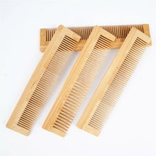 Load image into Gallery viewer, Wooden Bamboo Comb
