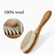 Load image into Gallery viewer, Wooden Infant Hair Brush
