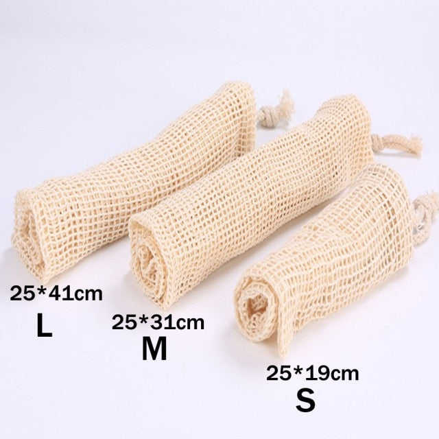 Reusable Cotton Mesh Bag